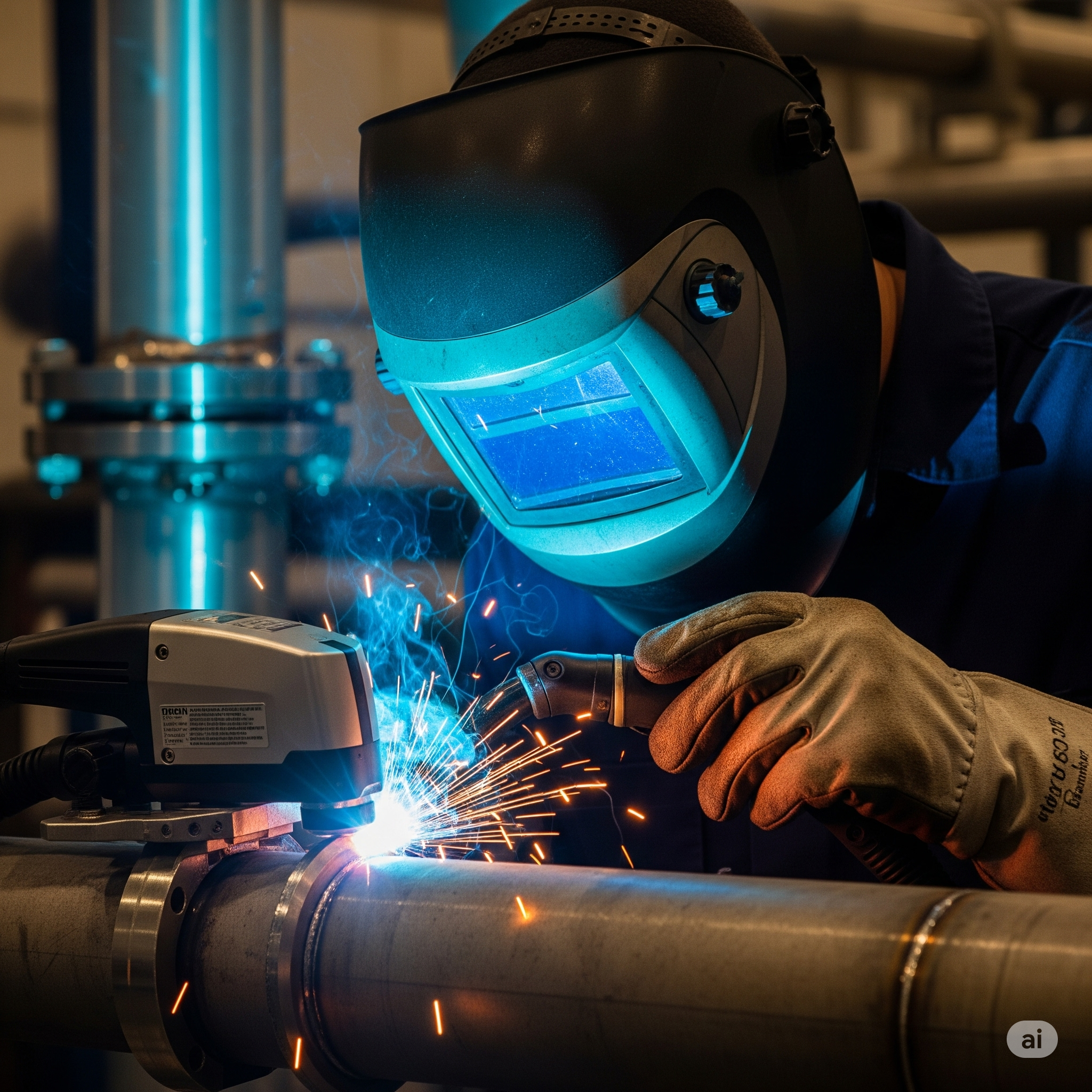 Precision welding and manufacturing work